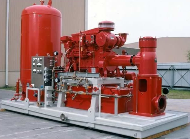 <b>Niger Agadem Oilfield Integrated Diesel Vertical Fire Pump Project Vertical Turbine Pump</b>